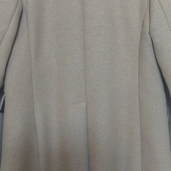 MANGO Wool Blend Coat - Picture 8 of 9